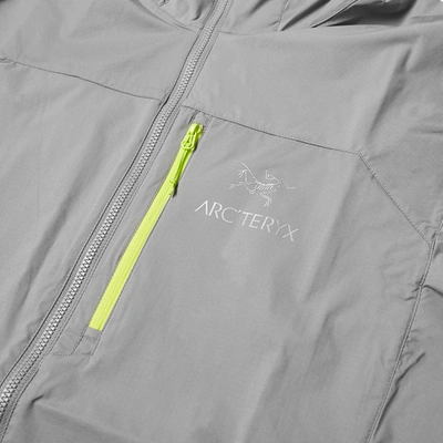 Shop Arc'teryx Squamish Windshell Jacket In Grey