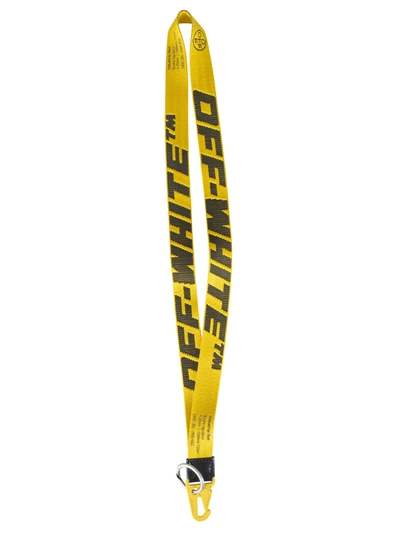 Shop Off-white Industrial Necklace In Yellow/black