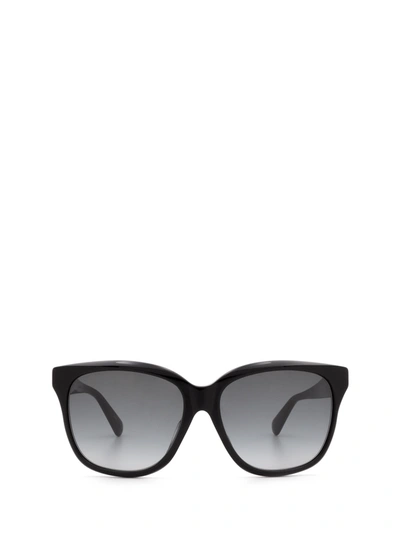 Shop Gucci Gg0800sa Black Sunglasses In 1