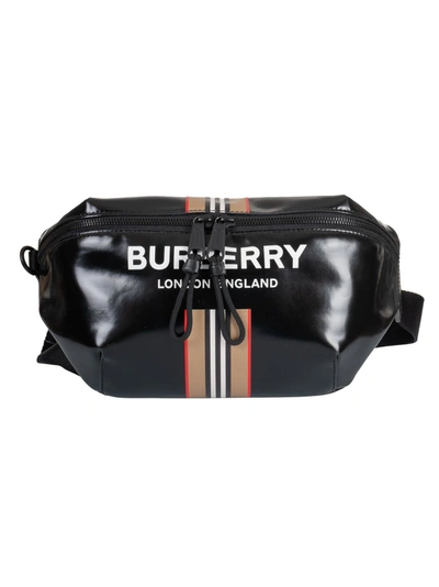 Shop Burberry Sonny Belt Bag In Black