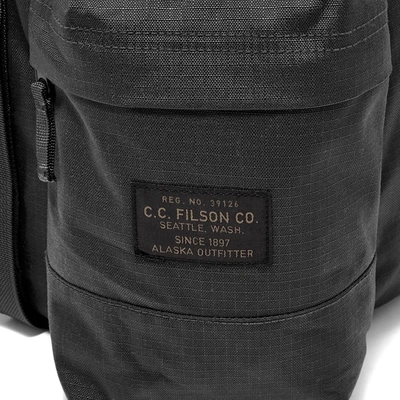 Shop Filson Ripstop Nylon Backpack In Black
