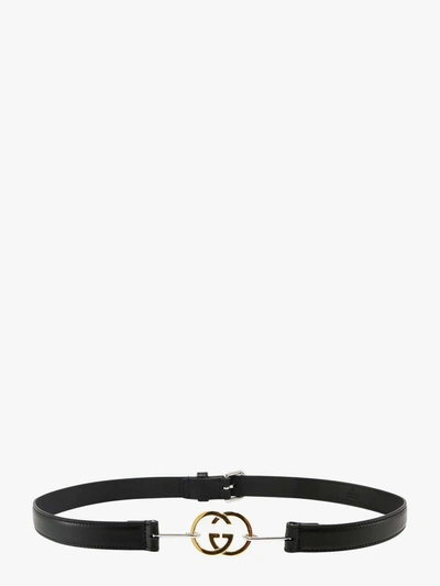 Shop Gucci Belt In Black