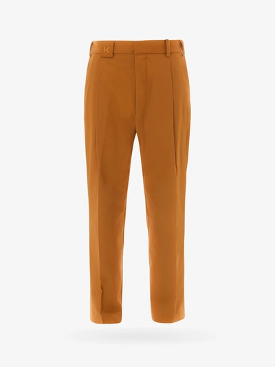 Shop Kenzo Trouser In Brown