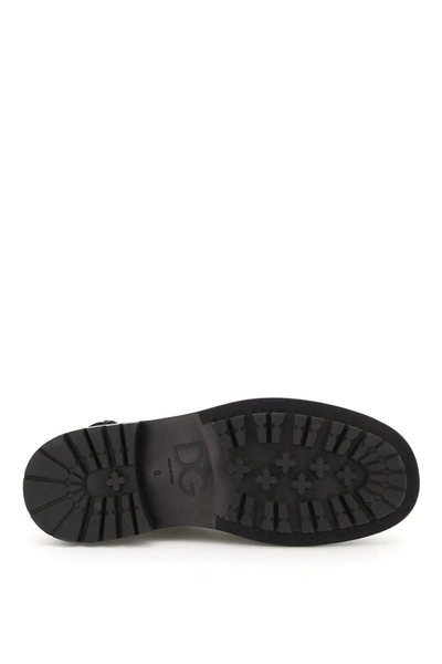 Shop Dolce & Gabbana Bernini Slip-on Shoes In Black