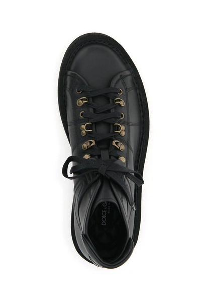 Shop Dolce & Gabbana Modigliani Lace-up Shoes In Black