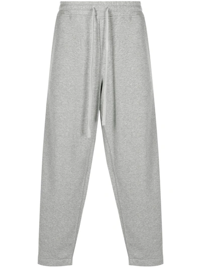Ymc You Must Create Straight Leg Drawstring Track Pants In Grey