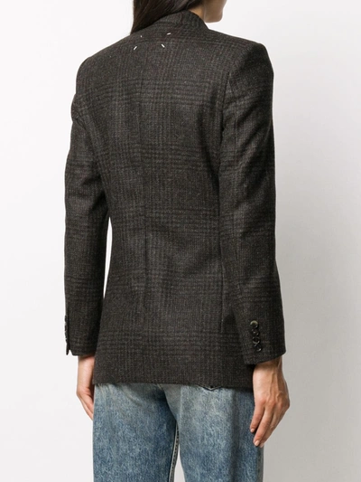 Shop Maison Margiela Wool Jacket In Grey