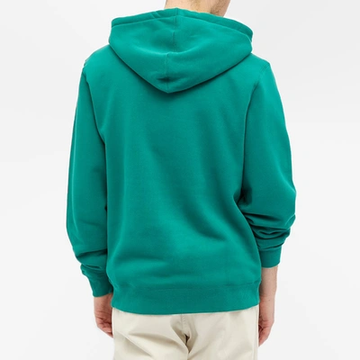 Shop Stussy World Hoody In Green