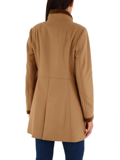 Shop Fay Virginia Coat Camel In Beige