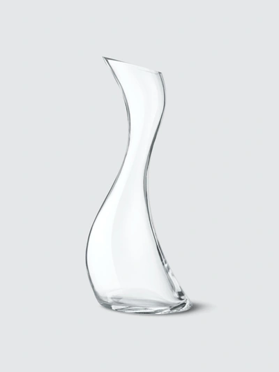 Shop Georg Jensen Cobra Glass Carafe, 0.75l In White