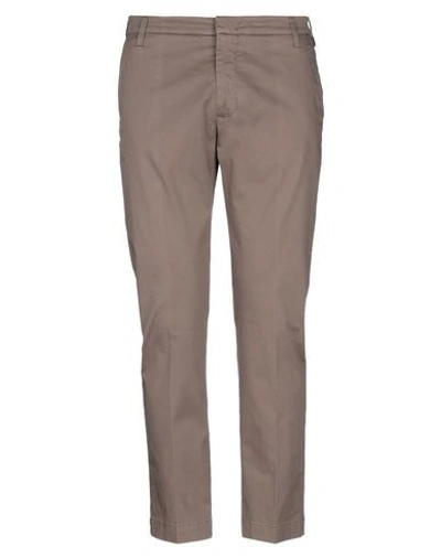 Shop Entre Amis Casual Pants In Light Brown