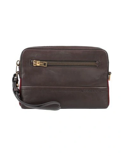 Shop Bally Handbag In Dark Brown