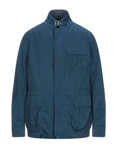 Shop Geospirit Man Jacket Slate Blue Size Xxl Polyester