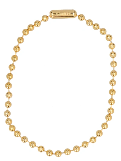 Shop Ambush Ball Chain Short Necklace In Gold