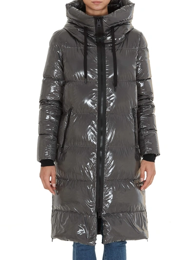 Shop Herno Ripstop Down Jacket In Grey