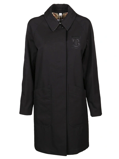 Shop Burberry Trench Sansend In Black
