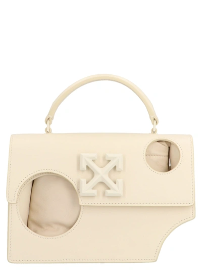 Shop Off-white 1.4 Jitney Hole Bag In Beige