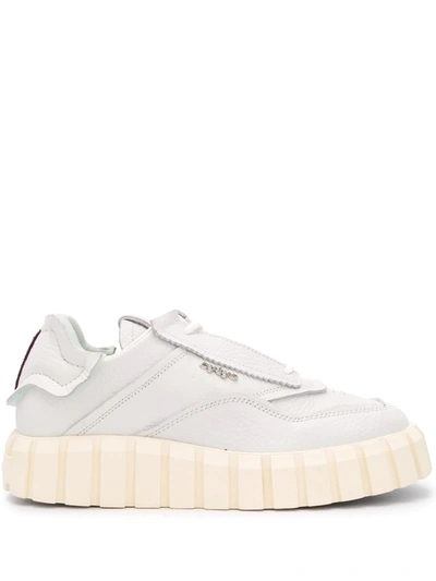 Shop Eytys Oracle Tumbled Low-top Sneakers In White