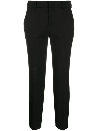 Pt01 Slim-fit Tailored Trousers In Black