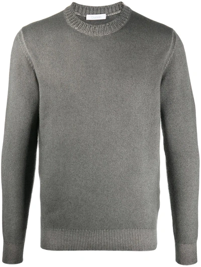 Shop Cruciani Gradient Effect Knit In Grey