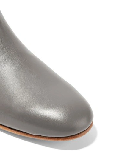 Shop Dieppa Restrepo Ankle Boots In Grey