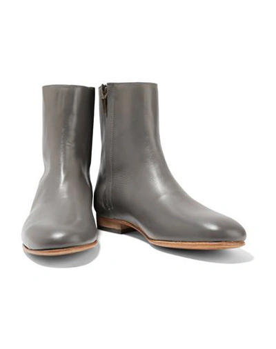 Shop Dieppa Restrepo Ankle Boots In Grey