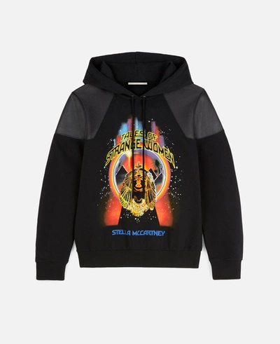 Shop Stella Mccartney Black Tales Of Strange Women Hoodie