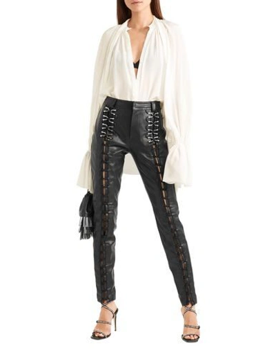 Mugler Casual Pants In Black