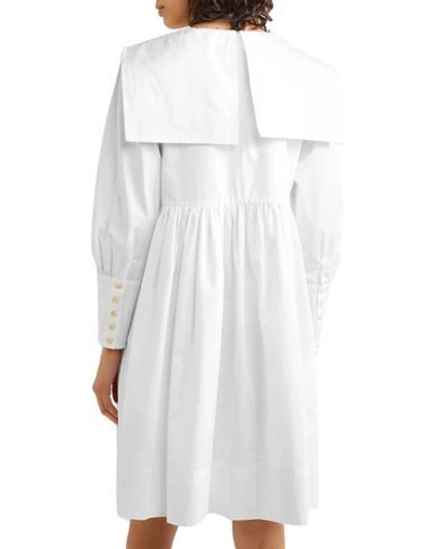 Shop Molly Goddard Midi Dresses In White