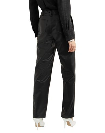 Shop Commission Woman Pants Black Size 8 Polyurethane
