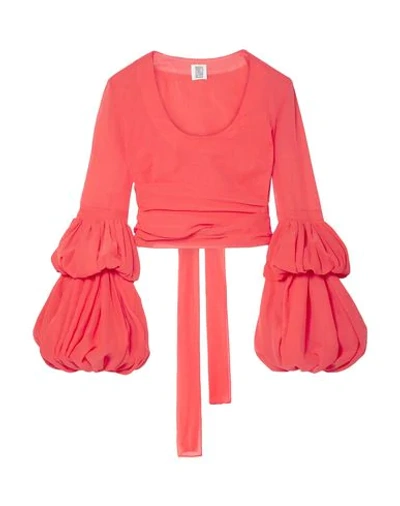 Rosie Assoulin Blouses In Red