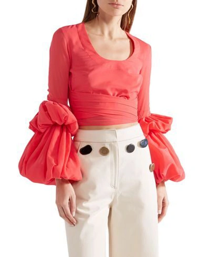 Rosie Assoulin Blouses In Red