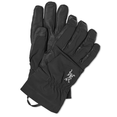 Shop Arc'teryx Venta Ar Glove In Black