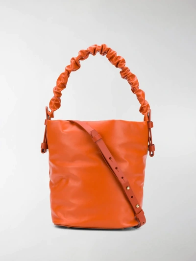 Shop Nico Giani Adenia Large Bucket Bag In Orange