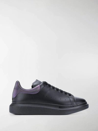 Shop Alexander Mcqueen Oversized Sneakers In Black