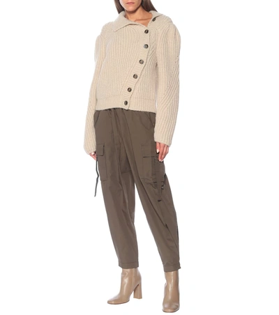 Shop Ulla Johnson Matilde Alpaca-blend Sweater In Beige