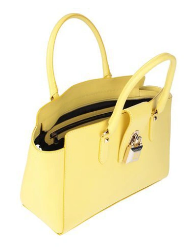 Shop Patrizia Pepe Handbag In Yellow