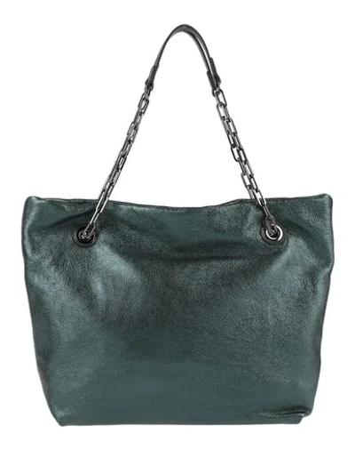 Shop Gianni Chiarini Handbag In Dark Green