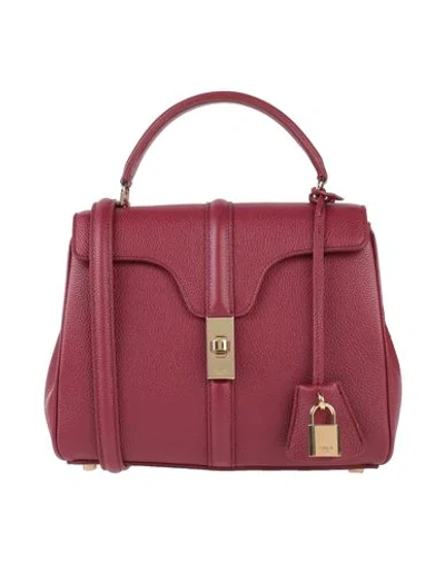 Shop Celine Handbag In Pastel Pink