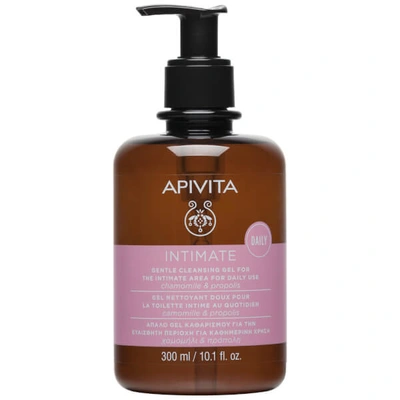 Shop Apivita Intimate Daily Gentle Cleansing Gel For The Intimate Area 10.1 Fl. oz