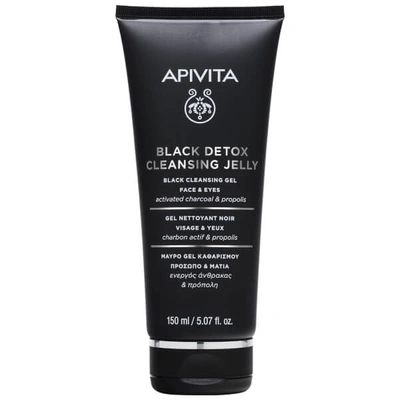 Shop Apivita Black Detox Cleansing Jelly 5.07 Fl.oz