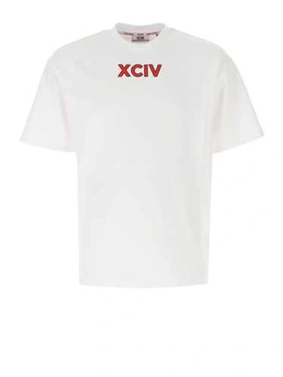 Shop Gcds White 'college' T-shirt