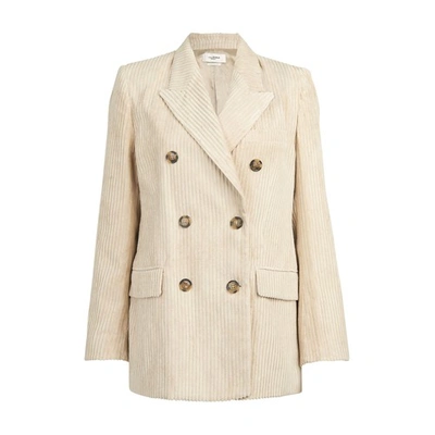 Shop Isabel Marant Étoile Daleyo Blazer In Beige