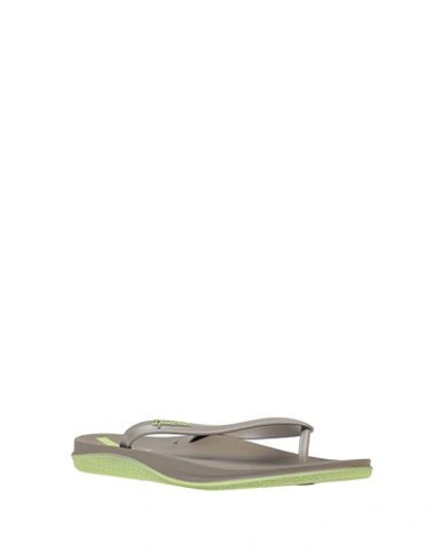 Shop Ipanema Flip Flops In Military Green