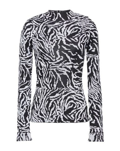 Shop Proenza Schouler Woman Sweater Black Size S Viscose, Polyamide, Elastane