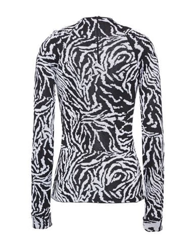 Proenza Schouler Jacquard-knit Turtleneck Sweater In Black
