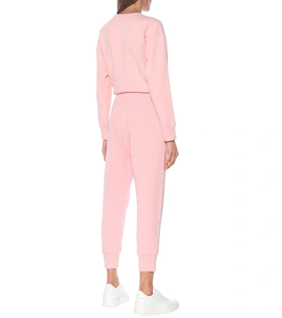 Shop Polo Ralph Lauren Cotton-blend Fleece Trackpants In Pink