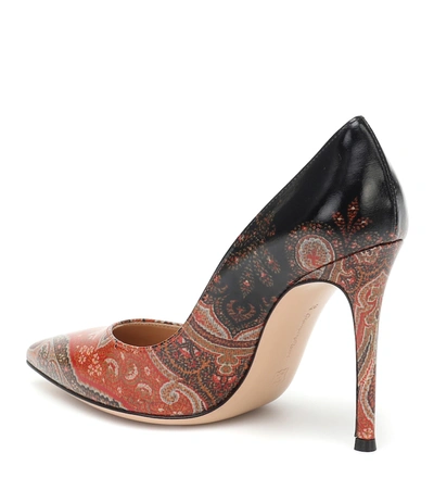 Shop Etro Exclusive To Mytheresa X Gianvito Rossi Gianvito 105 Paisley Pumps In Red