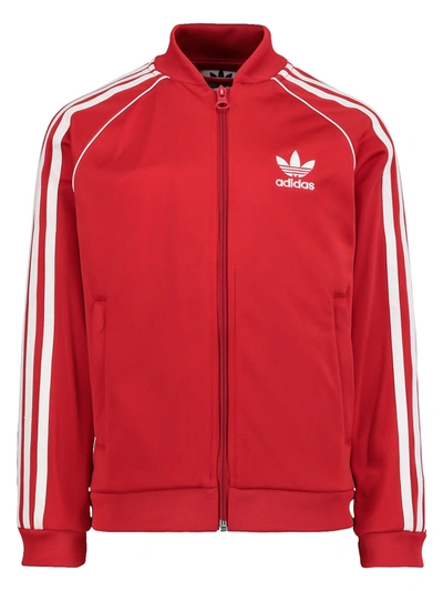 Shop Adidas Originals Kids Jacket For For Boys And For Girls In Red