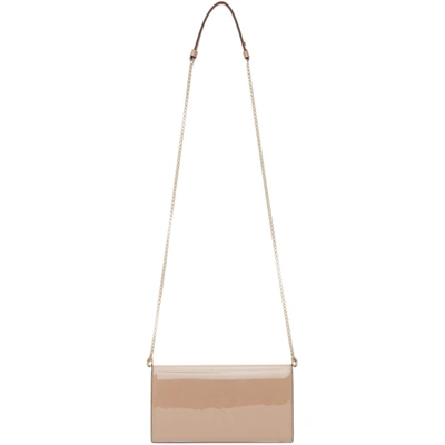 Shop Christian Louboutin Beige Loubi 54 Clutch In Cm3t Nude/g